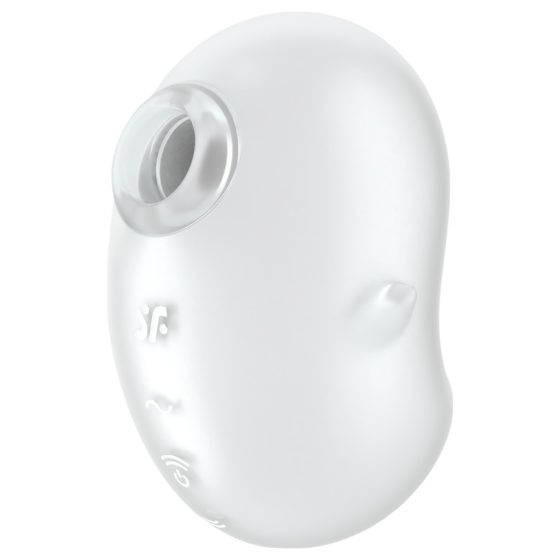 Satisfyer Cutie Ghost - Rechargeable Air Pulse Clitoral Stimulator (White)