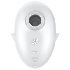   Satisfyer Cutie Ghost - Rechargeable Air-Pulse Clitoral Stimulator (White)