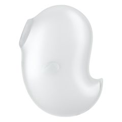   Satisfyer Cutie Ghost - Rechargeable Air Pulse Clitoral Stimulator (White)