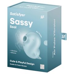   Satisfyer Sassy Seal - Air Pulse Clitoral Stimulator (Turquoise)