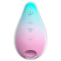   Satisfyer Mermaid Vibes - Air Pulse Clitoral Stimulator (Mint-Pink)