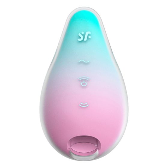 Satisfyer Mermaid Vibes - Air Pulse Clitoral Stimulator (Mint-Pink)