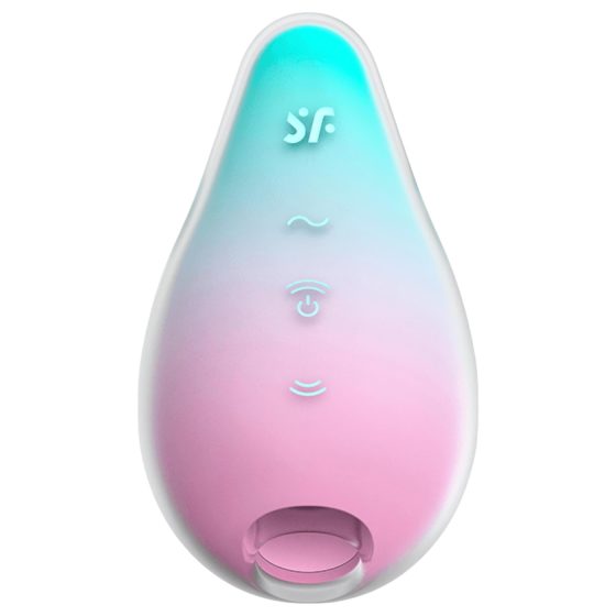 Satisfyer Mermaid Vibes - Air Pulse Clitoral Stimulator (Mint-Pink)