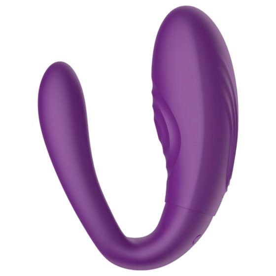 Mrow - Waterproof Rechargeable 3-Motor Couple's Vibrator (Purple)