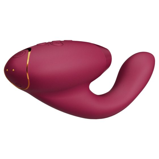 Womanizer Duo 2 - waterproof G-spot vibrator and clitoris stimulator (red)