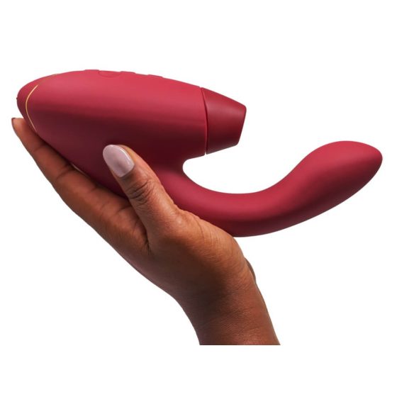 Womanizer Duo 2 - waterproof G-spot vibrator and clitoris stimulator (red)