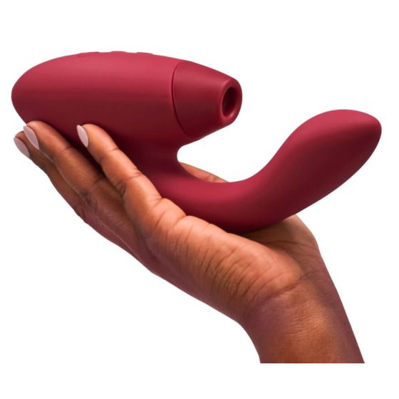 Womanizer Duo 2 - waterproof G-spot vibrator and clitoris stimulator (red)