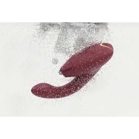 Womanizer Duo 2 - waterproof G-spot vibrator and clitoris stimulator (red)