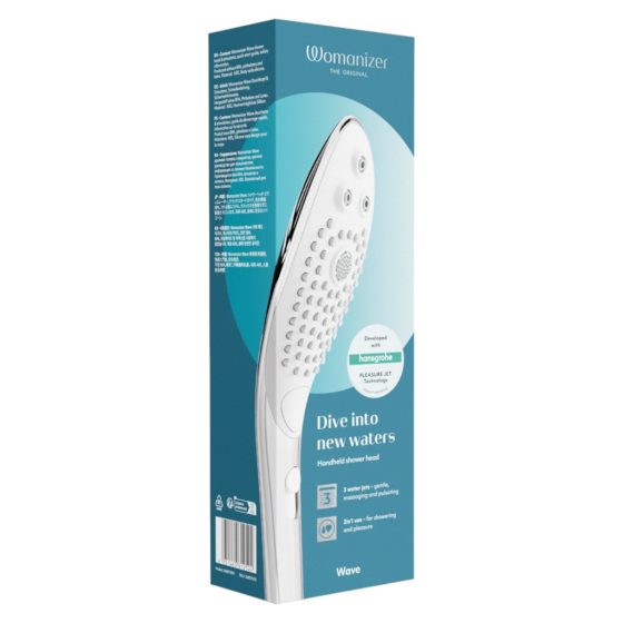 Womanizer Wave - Handheld Massage Showerhead (Chrome)