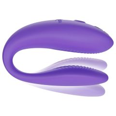   We-Vibe Sync Go - smart, rechargeable couples vibrator (purple)