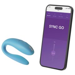   We-Vibe Sync Go - smart, rechargeable couple's vibrator (turquoise)