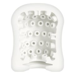 Mystim MasturbaTIN Dotty Dora - Dotted Masturbator (White)