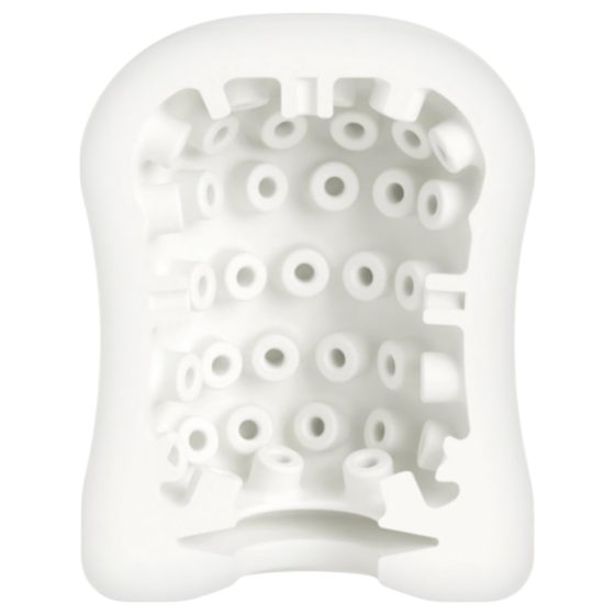 Mystim MasturbaTIN Dotty Dora - Dotted Masturbator (White)