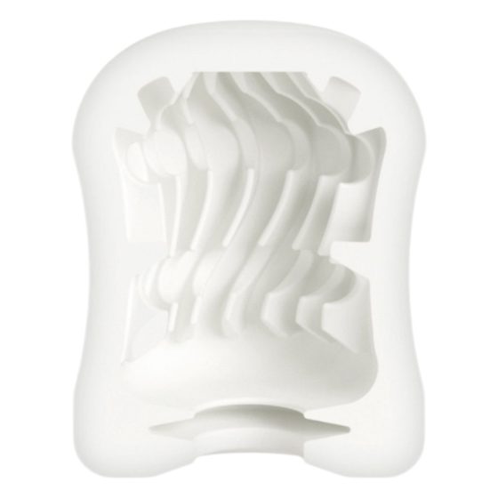 Mystim MasturbaTIN Swirl Girl - wavy masturbator (white)