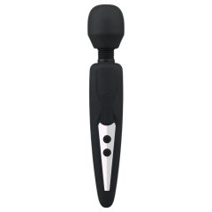 Mrow - Rechargeable Waterproof Massage Vibrator (Black)