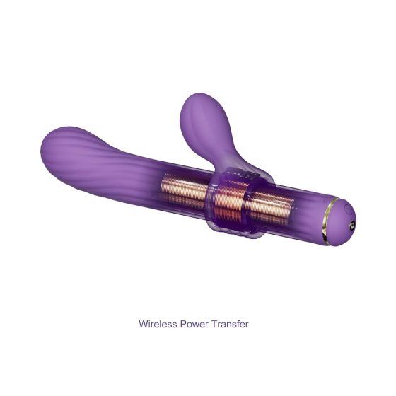 Magic Stick - Vibrator with Changeable Clitoral Arm (Purple)