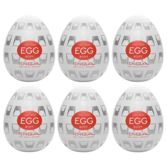 TENGA Egg Boxy - masturbatory egg (6 pieces)