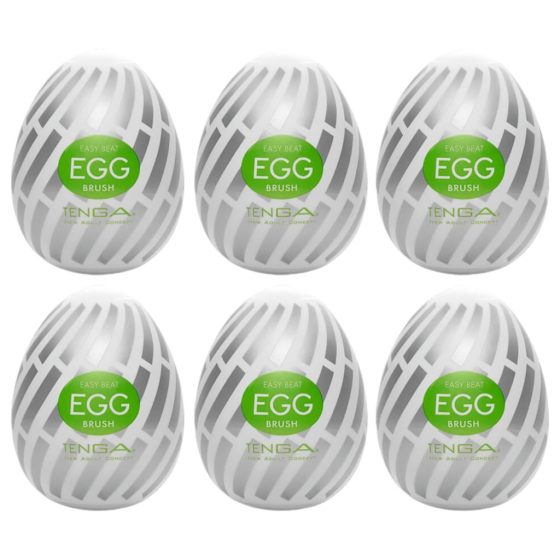 TENGA Egg Brush - Masturbation Egg (6 pieces)