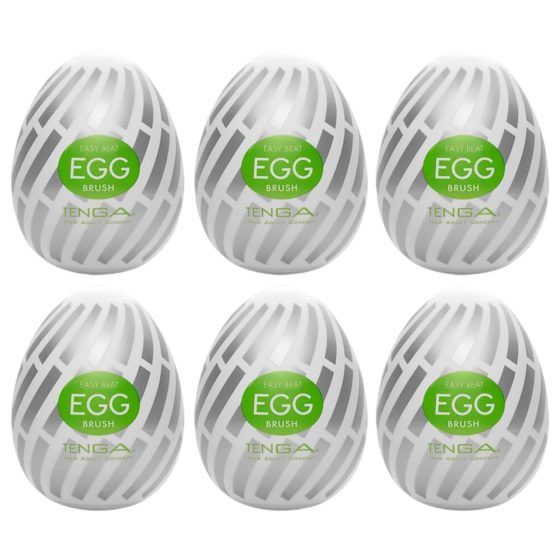 TENGA Egg Brush - Masturbation Egg (Pack of 6)