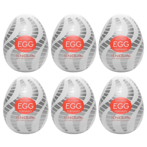 TENGA Egg Tornado - Masturbation Egg (6 pieces)