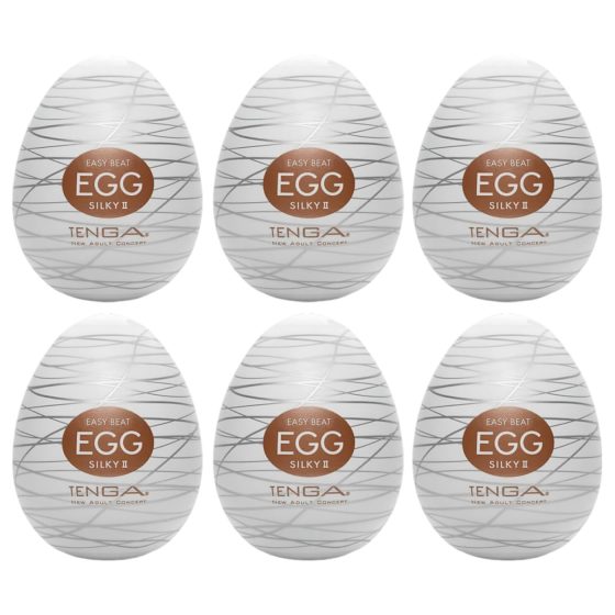 TENGA Egg Silky II - Masturbation Egg (6 pcs)