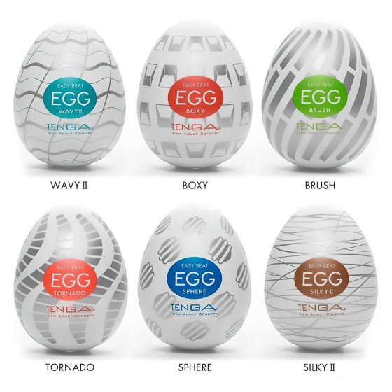 TENGA Egg New Standard - Masturbation Egg (6 pcs)