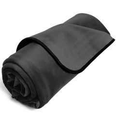 Liberator Fascinator Throw - Microfiber Sex Blanket (Black)