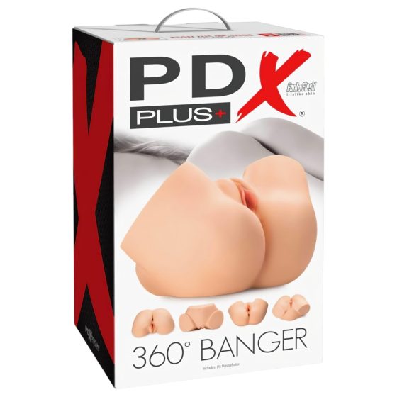 PDX 360 Banger - Realistic Torso Masturbator (Natural)