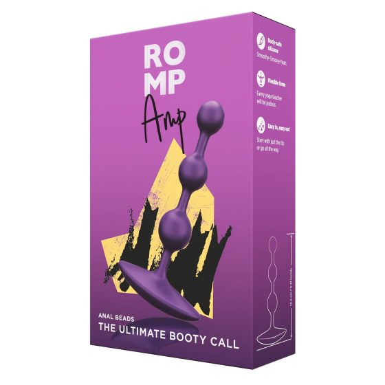 ROMP Amp - Anal Beads (Purple)