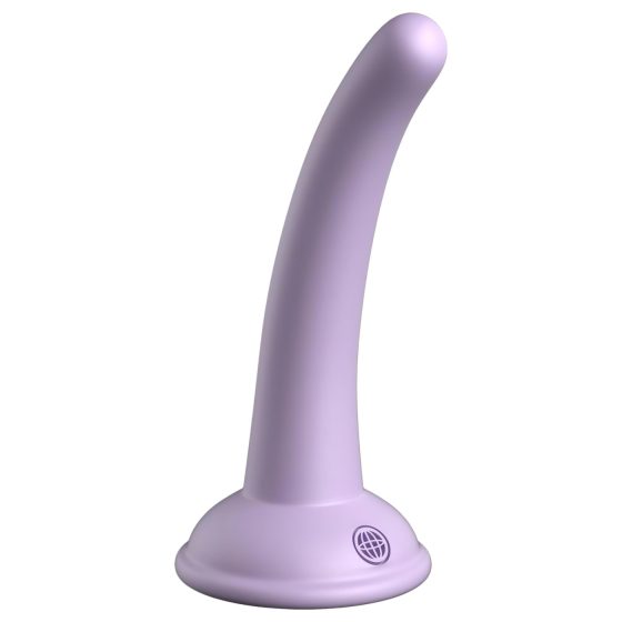 Dillio Curious Five - suction cup silicone dildo (15cm) - purple