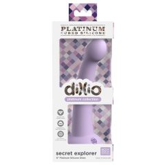 Dillio Secret Explorer - Suction Cup Dildo (17cm) - Purple