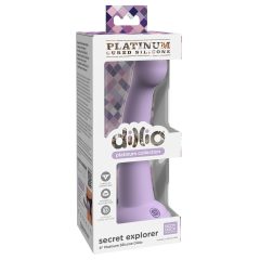 Dillio Secret Explorer - Suction Cup Dildo (17cm) - Purple