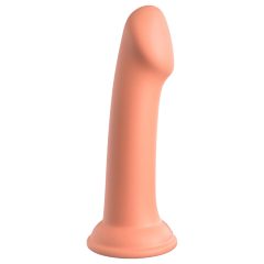 Dillio Big Hero - suction-cup silicone dildo (17cm) - orange