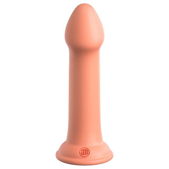 Dillio Big Hero - suction-cup silicone dildo (17cm) - orange