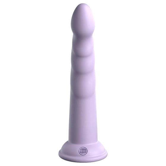 Dillio Slim Seven - Suction Cup Stimulator Dildo (20cm) - Purple