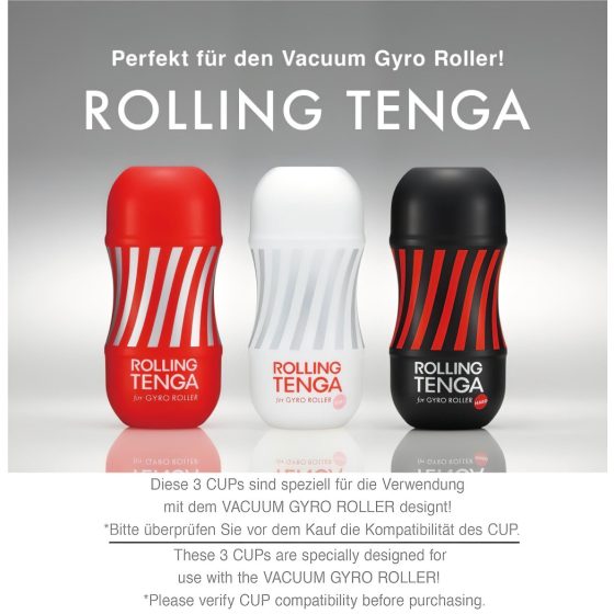 TENGA Rolling Gentle - Handheld Masturbator