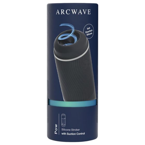 Arcwave Pow - manual suction masturbator (black)