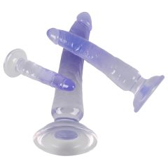   Crystal Clear - Anal Trainer Dildo Set - 3pcs (Transparent-Blue)