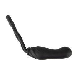 Black Velvet Perfect Fit - Strapless strap-on dildo (black)