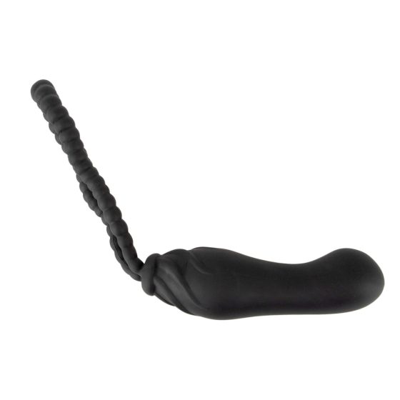 Black Velvet Perfect Fit - Strapless Strap-on Dildo (Black)