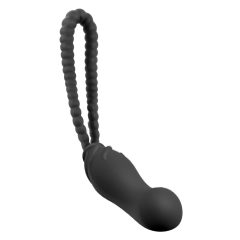 Black Velvet Perfect Fit - Strapless strap-on dildo (black)