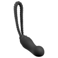 Black Velvet Perfect Fit - Strapless Strap-on Dildo (Black)