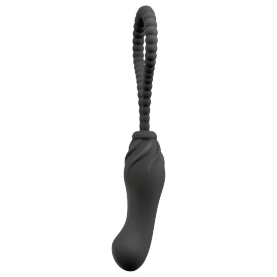 Black Velvet Perfect Fit - Strapless Strap-on Dildo (Black)