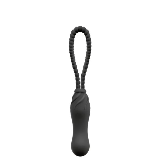 Black Velvet Perfect Fit - Strapless Strap-on Dildo (Black)