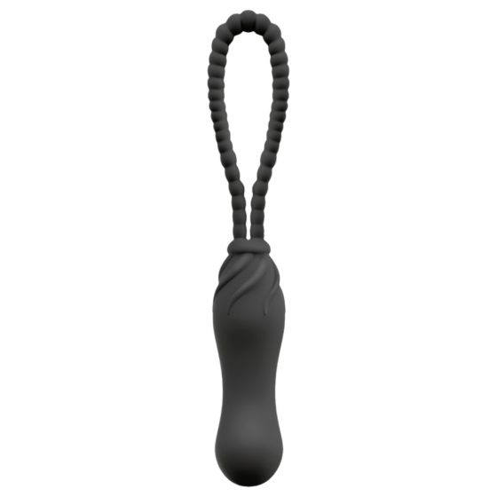 Black Velvet Perfect Fit - Strapless Strap-on Dildo (Black)