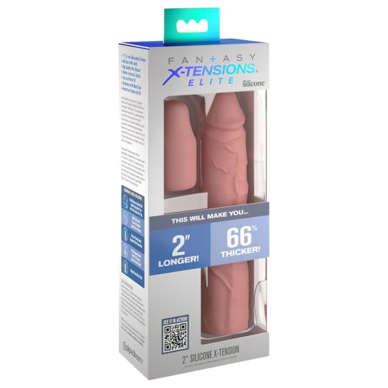 X-TENSION Elite 2 - Customizable Penis Sleeve (Natural)