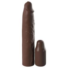 X-TENSION Elite 3 - Customizable Size Penis Sleeve (Brown)