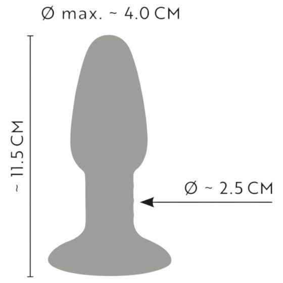 You2Toys - silicone anal dildo (colour)