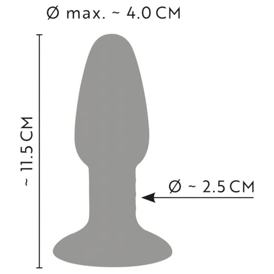 ANOS - Silicone Anal Dildo (Colored)