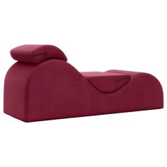   Liberator Esse Lounger - Adjustable Sex Sofa - 3 Piece (Burgundy)